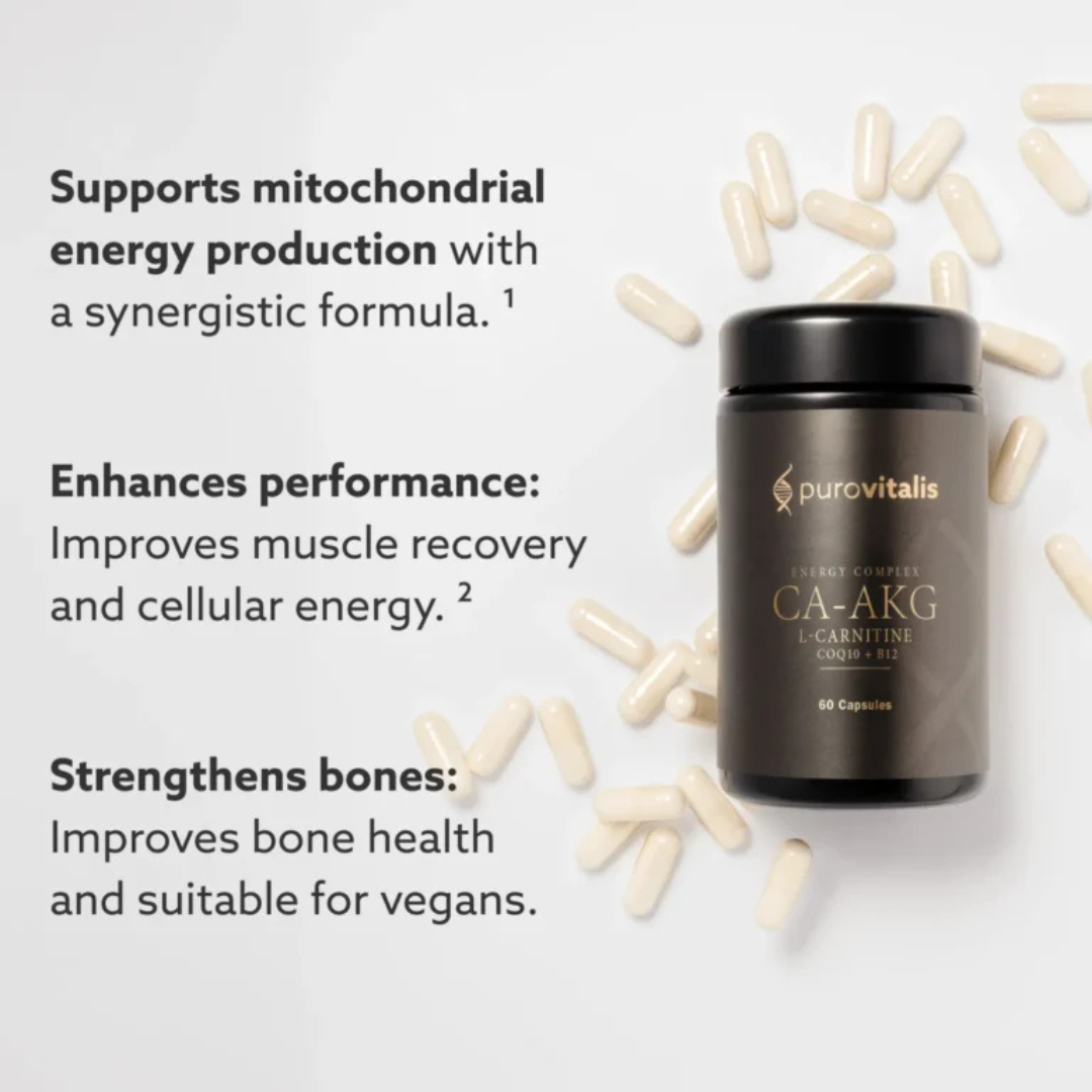 Purovitalis Calcium AKG Energy Complex detail